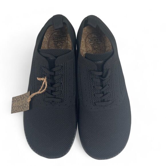 Itazero Black Men 12W Oxford Walking Shoes Arch Support Plantar Fasciitis Ortho - Picture 3 of 6